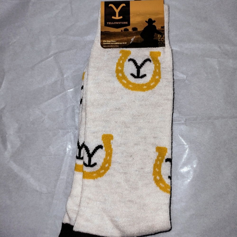 Yellow Stone Men's Socks